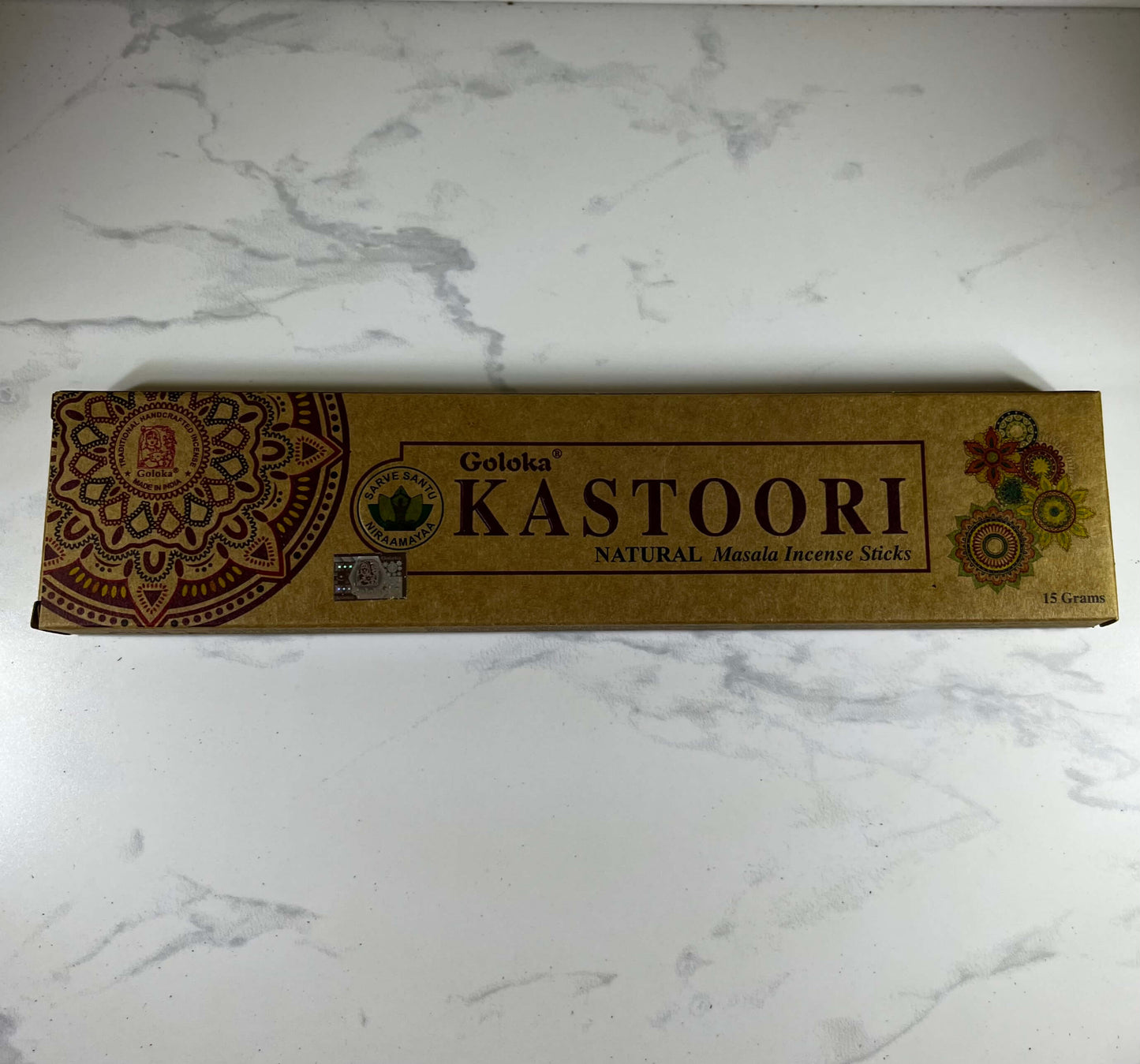 Goloka Organic Kastoori (Musk) incense