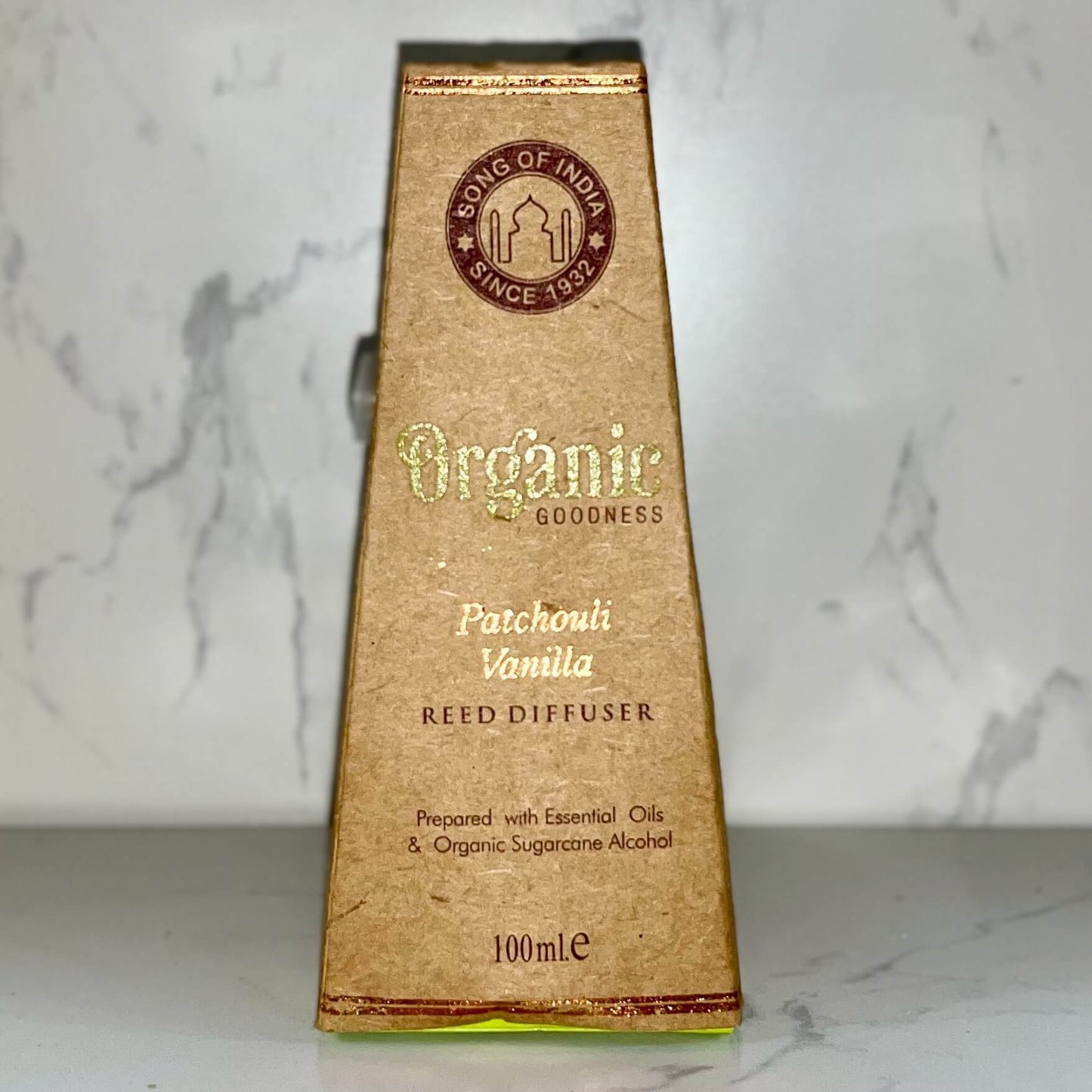 Organic Goodness Reed Room Diffuser PATCHOULI VANILLA