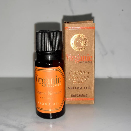 Organic Goodness Burner Aroma Oil Nagpuri ORANGE