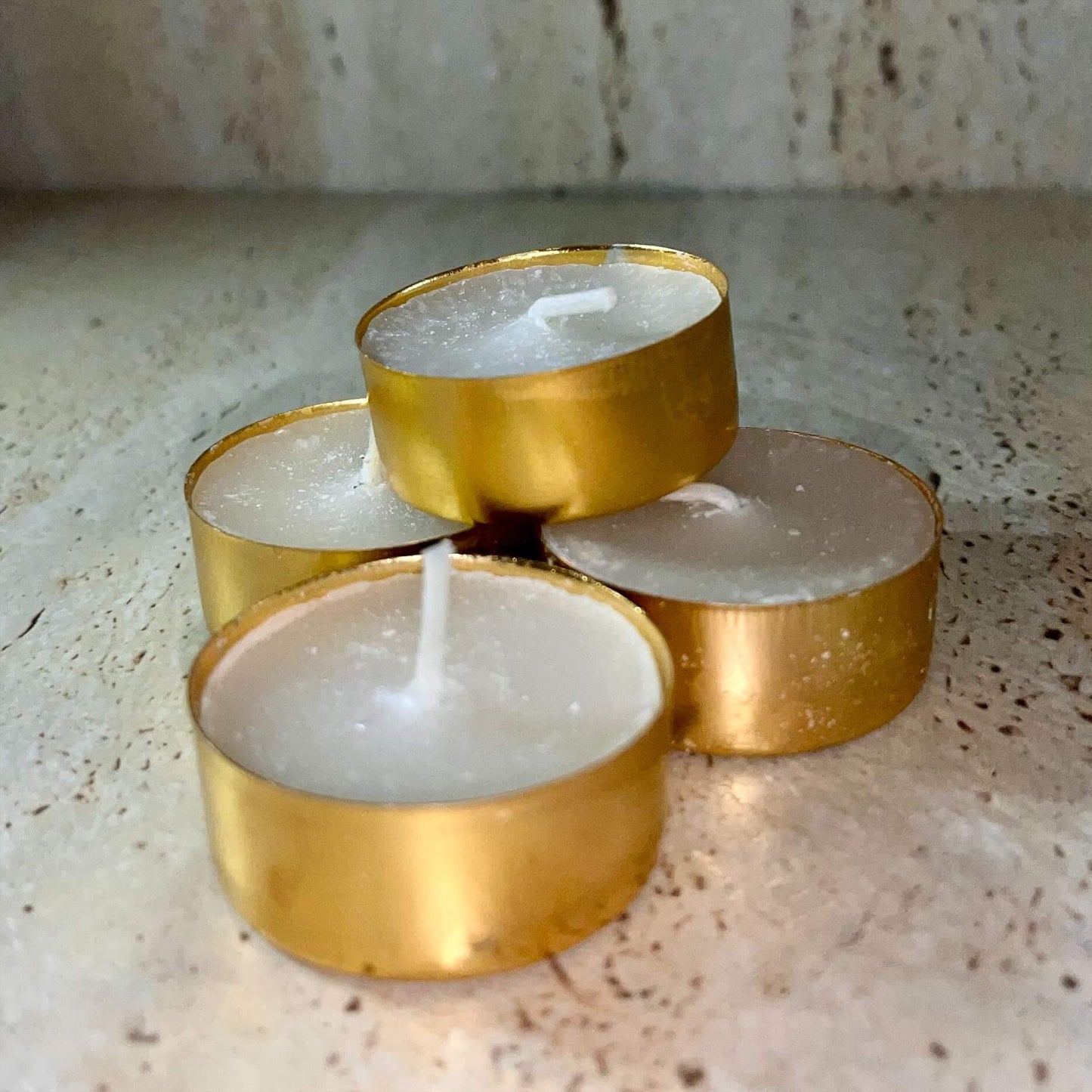 Organic Goodness Tealight Candles ROSE 12 candles