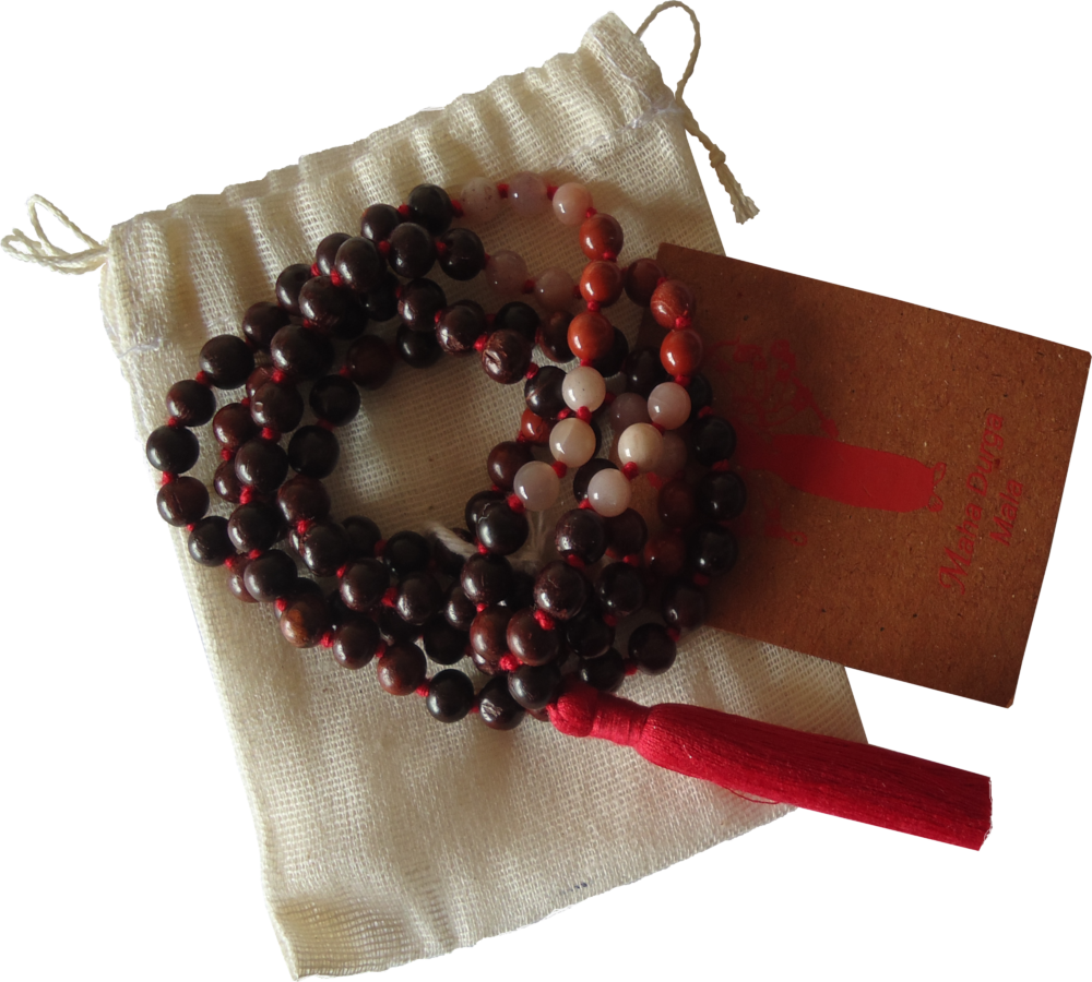 Healing For Harmony GODDESS MAHA DURGA Full Mala Beads