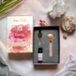 Crystal Facial Massage Roller Gift Kit ROSE QUARTZ