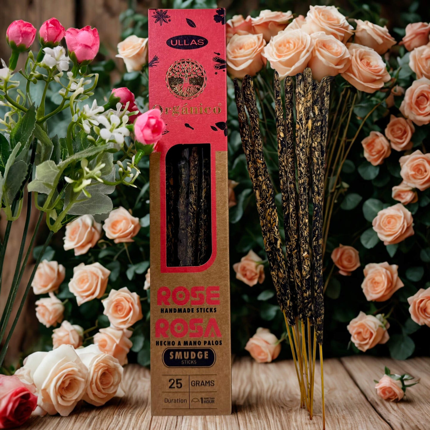 Ullas Organico Incense ROSE