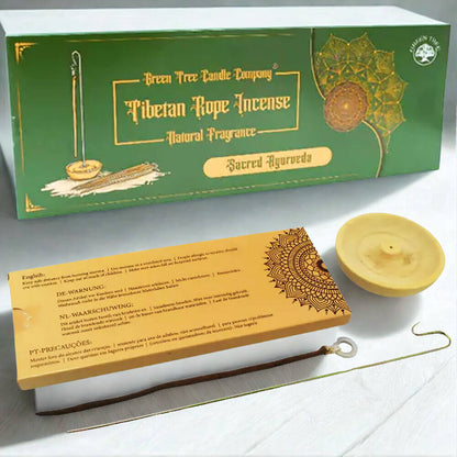 Green Tree Sacred Ayurveda Rope Incense