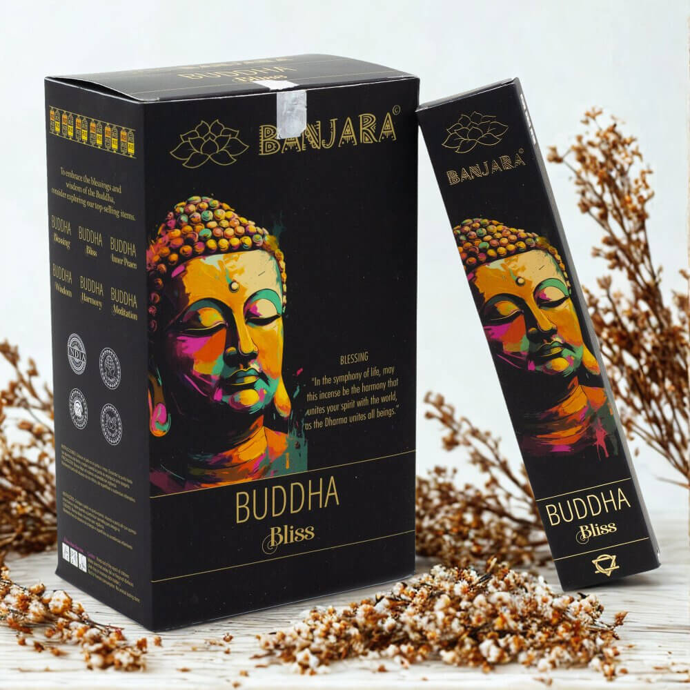 Banjara Incense BUDDHA BLISS Rose & Jasmine
