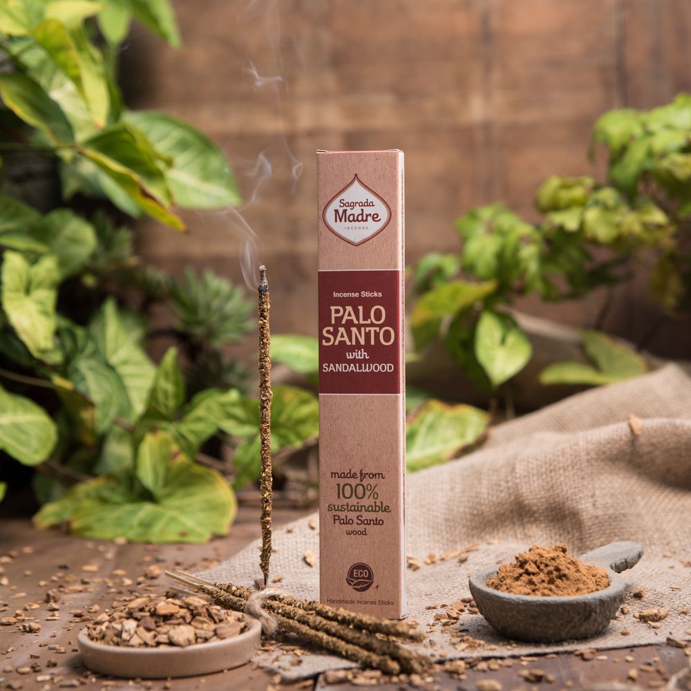 Sagrada Madre Palo Santo Incense PALO SANTO & SANDALWOOD