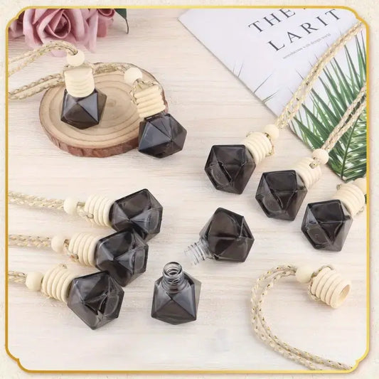 Essential oil Car diffuser refillable BLACK RHINESTONE