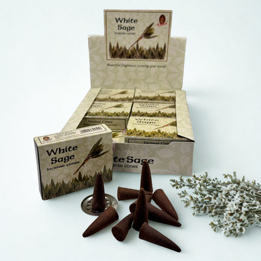 Kamini Incense Cones WHITE SAGE