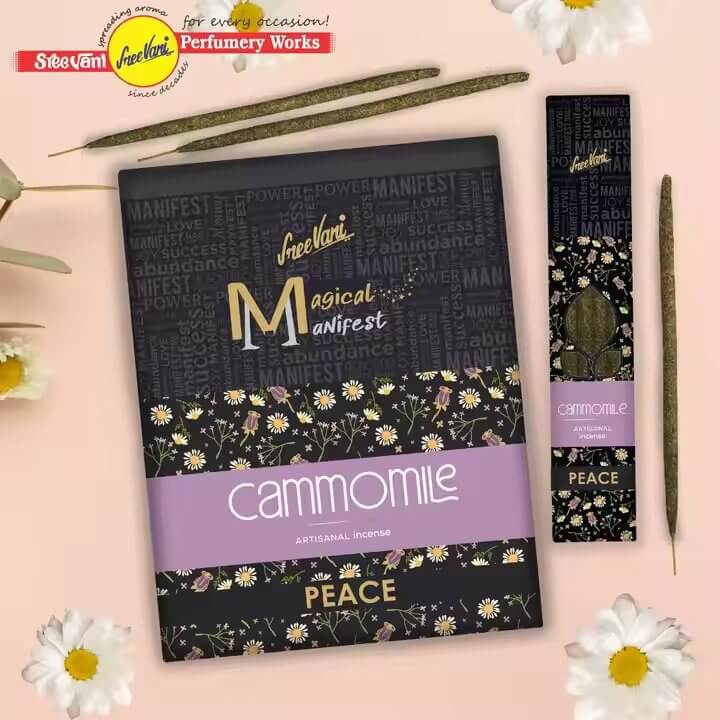 Sree Vani Magical Manifest Incense PEACE Chamomile