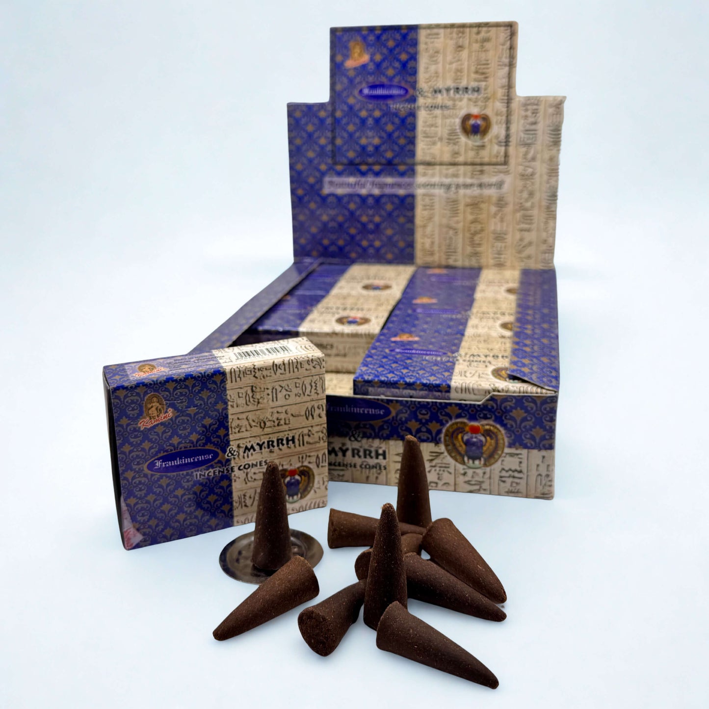 Kamini Incense Cones FRANKINCENSE MYRRH