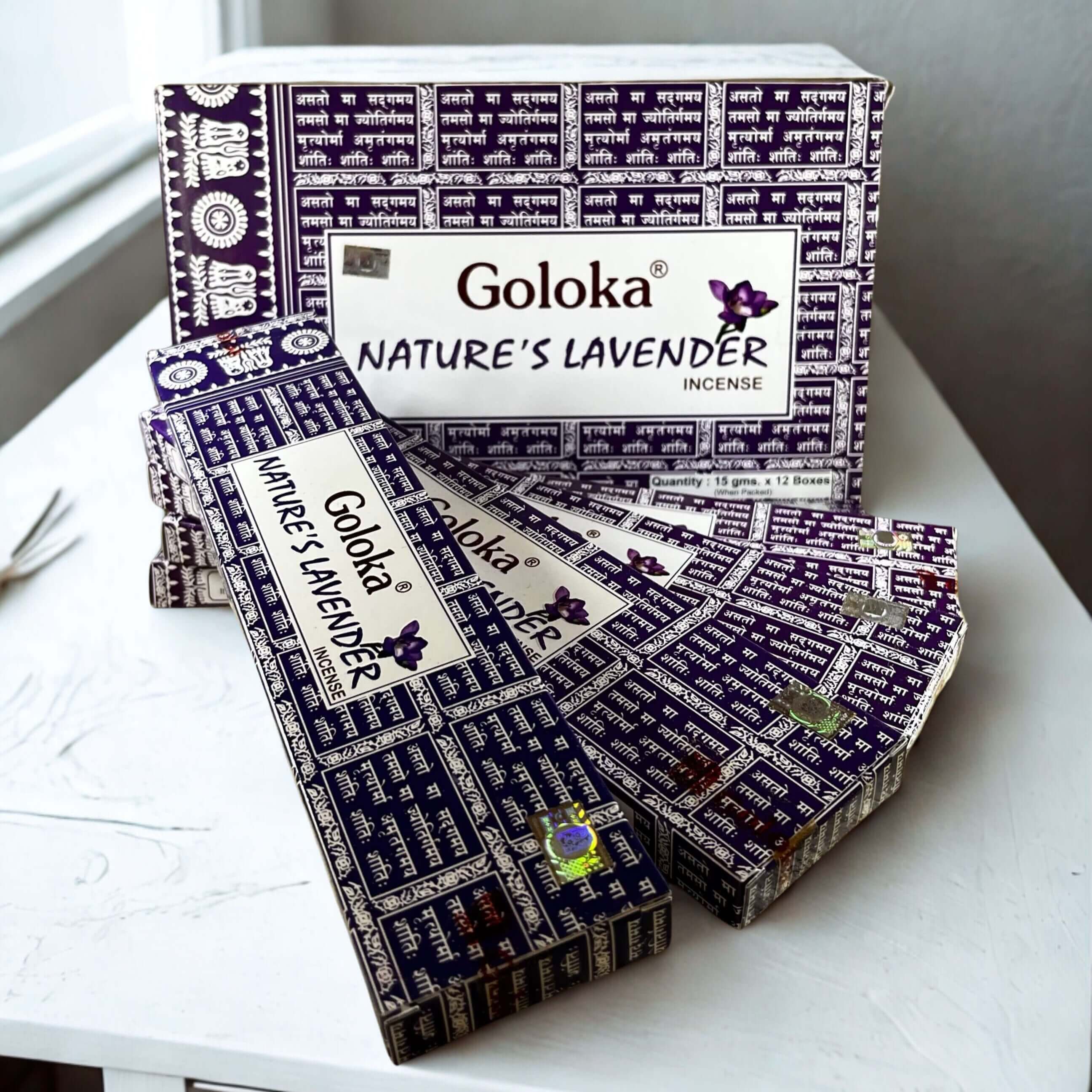 Goloka Nature's LAVENDER incense