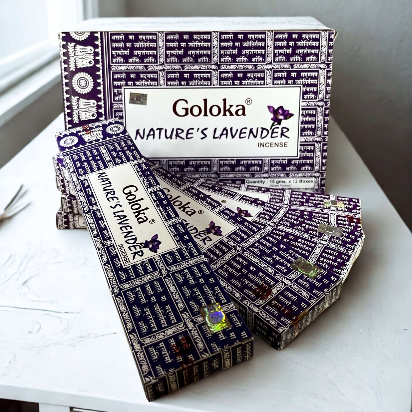 Goloka Nature's Lavender incense