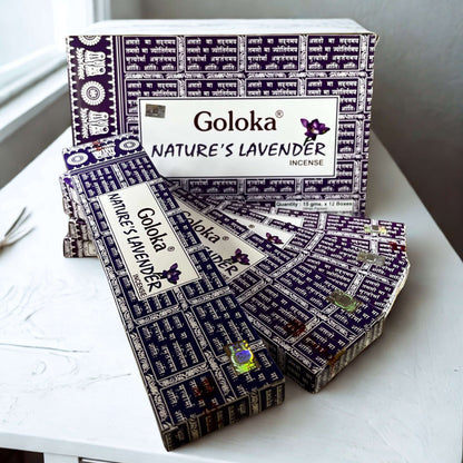 Goloka Nature's Lavender incense