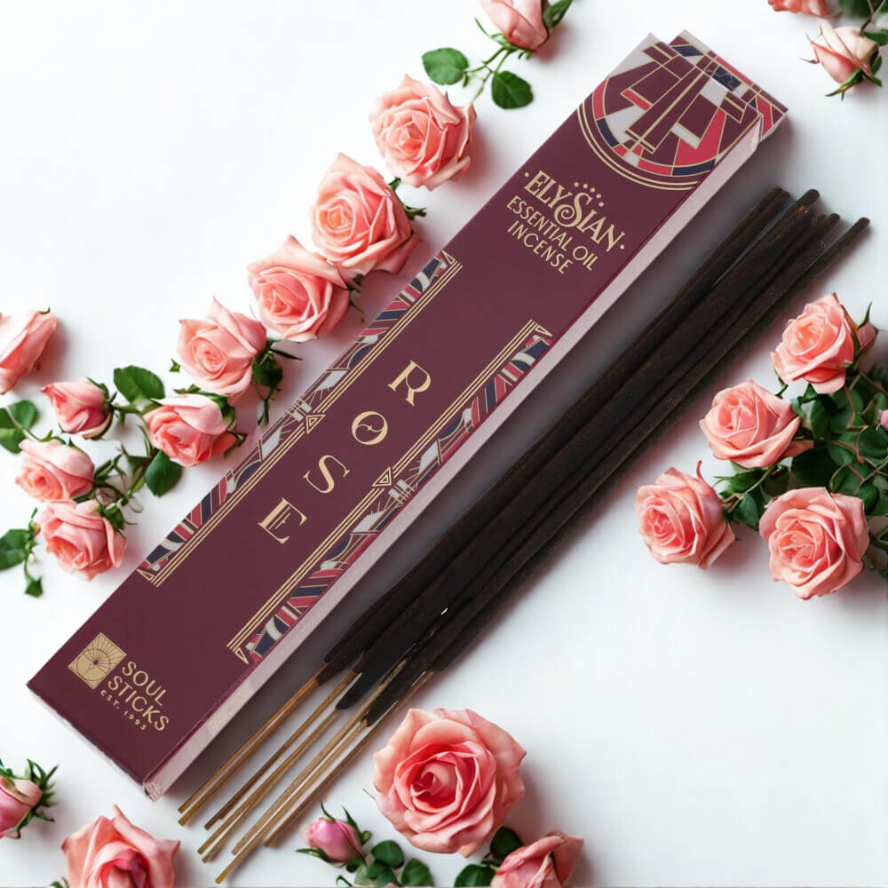 Elysian Essential Oils Incense ROSE