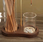 2 in 1 Glass Hanging Incense Holder & Burner