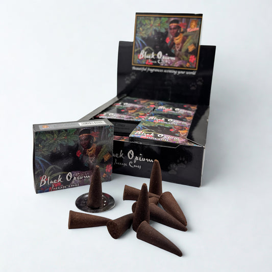 Kamini Incense Cones BLACK OPIUM