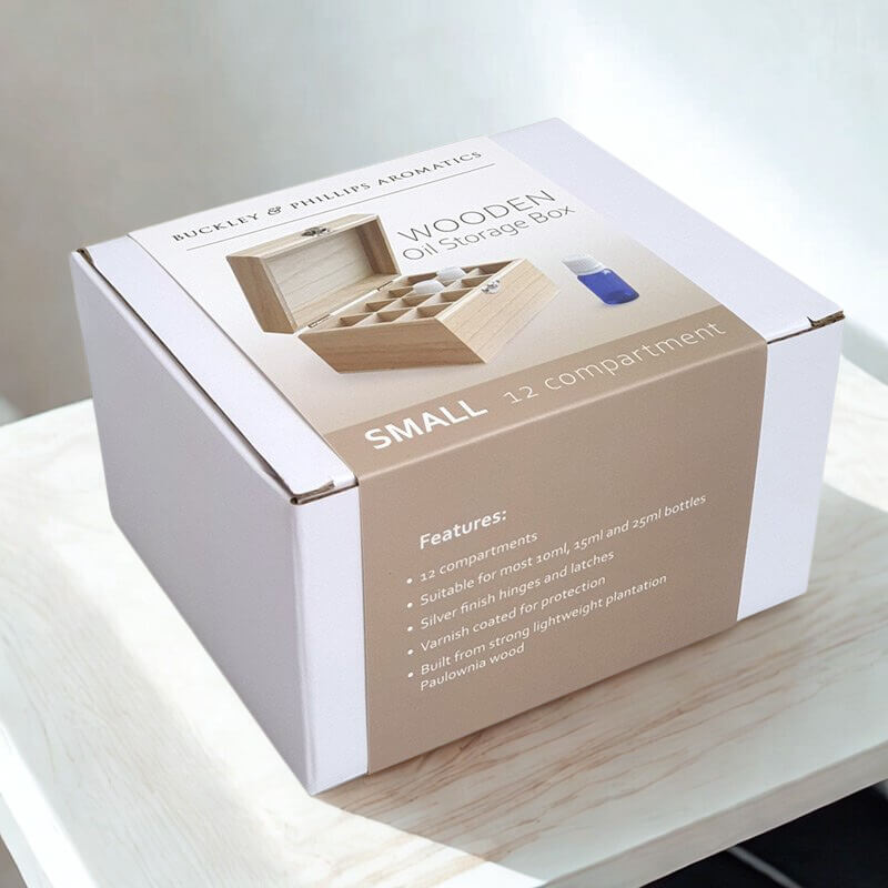 Wooden Oil Storage Box