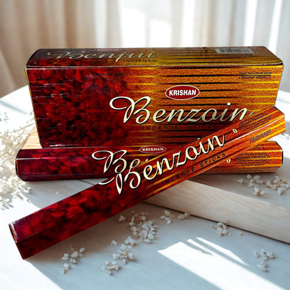 Krishan Benzoin Hexpack incense