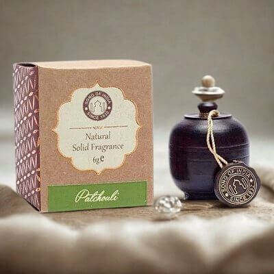 Song Of India Natural Solid Perfume PATCHOULI 6g