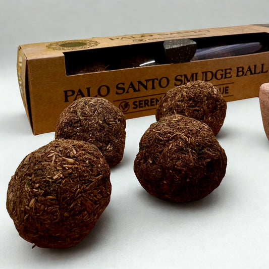 Ananda Himalayan Masala Smudge Ball Bomb PALO SANTO