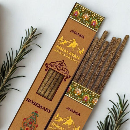 Ananda Organic Natural Himalayan Smudge Incense ROSEMARY