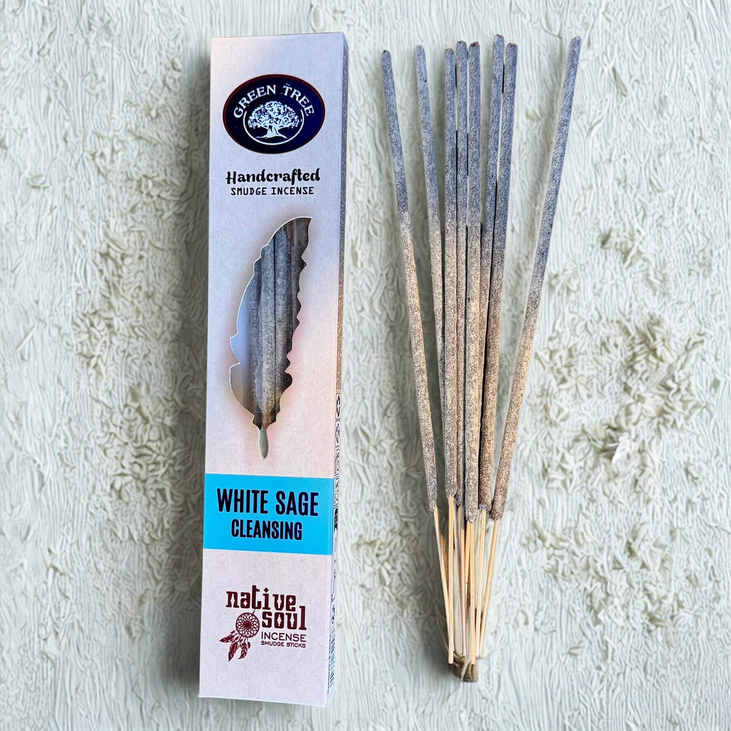 Native Soul Incense Smudge Sticks WHITE SAGE & CLEANSING