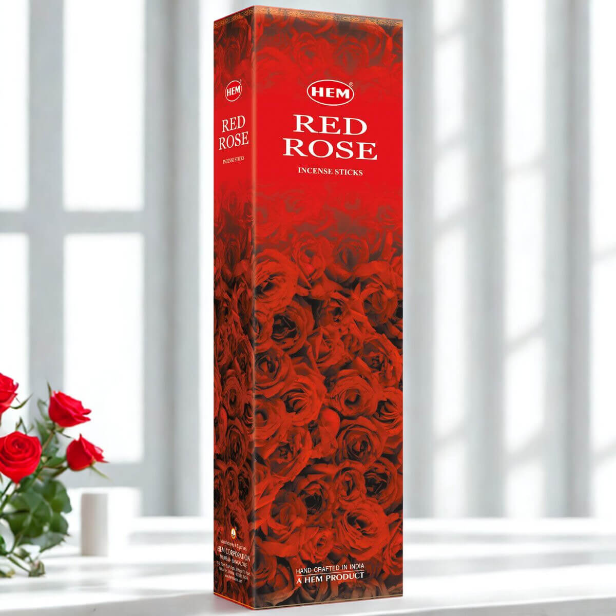 Hem GARDEN JUMBO Red Rose Incense
