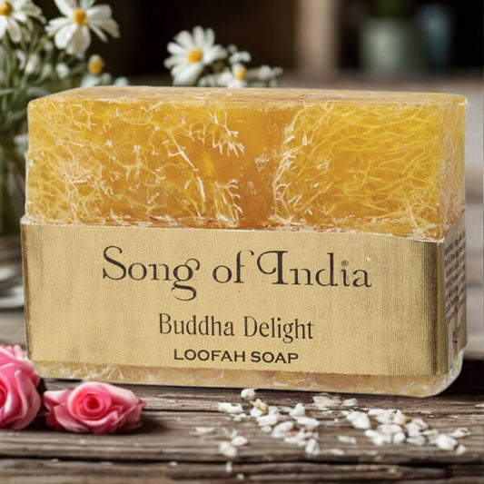 Song of India Loofah Soap BUDDHA DELIGHT 125g
