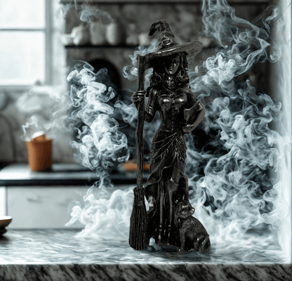 Magical Witch Statue 18cm