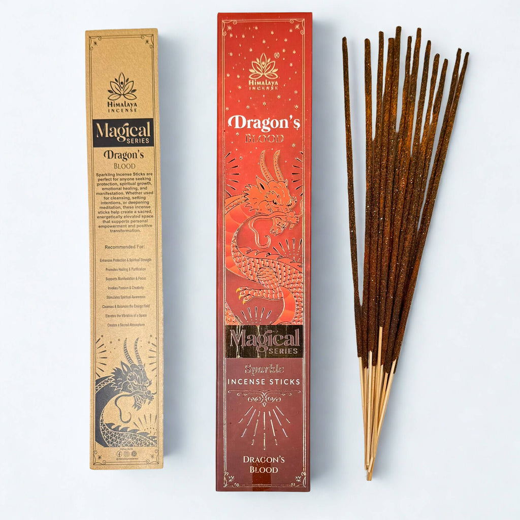 Himalayan Magical Series DRAGONS BLOOD sparkle incense