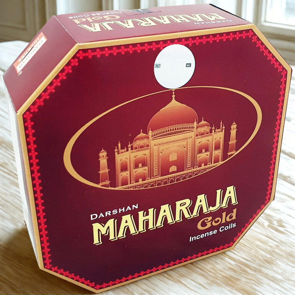 Darshan MAHARAJA Incense Coil