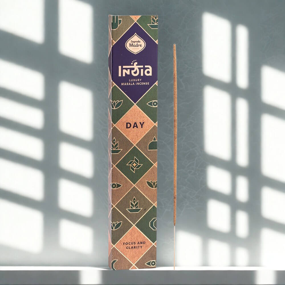 Sagrada Madre Luxury Masala Incense Sticks DAY for Focus and Clarity