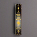 Aroma Crystal Scents Pyrite Pirita incense stick packaging on a white background