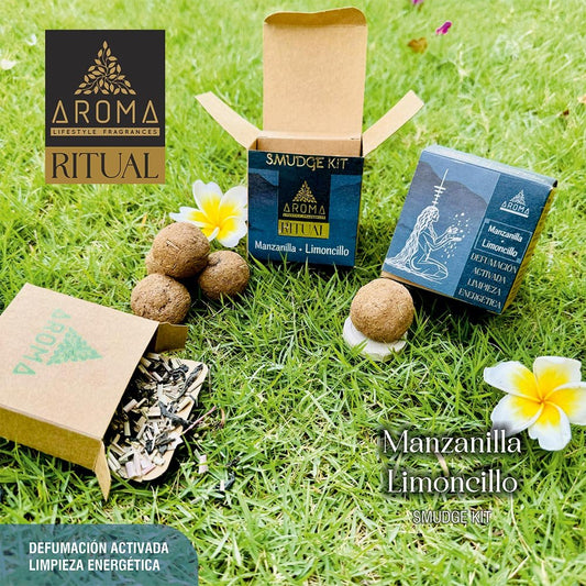 Aroma Ritual Smudge Kit CHAMOMILE LEMONGRASS