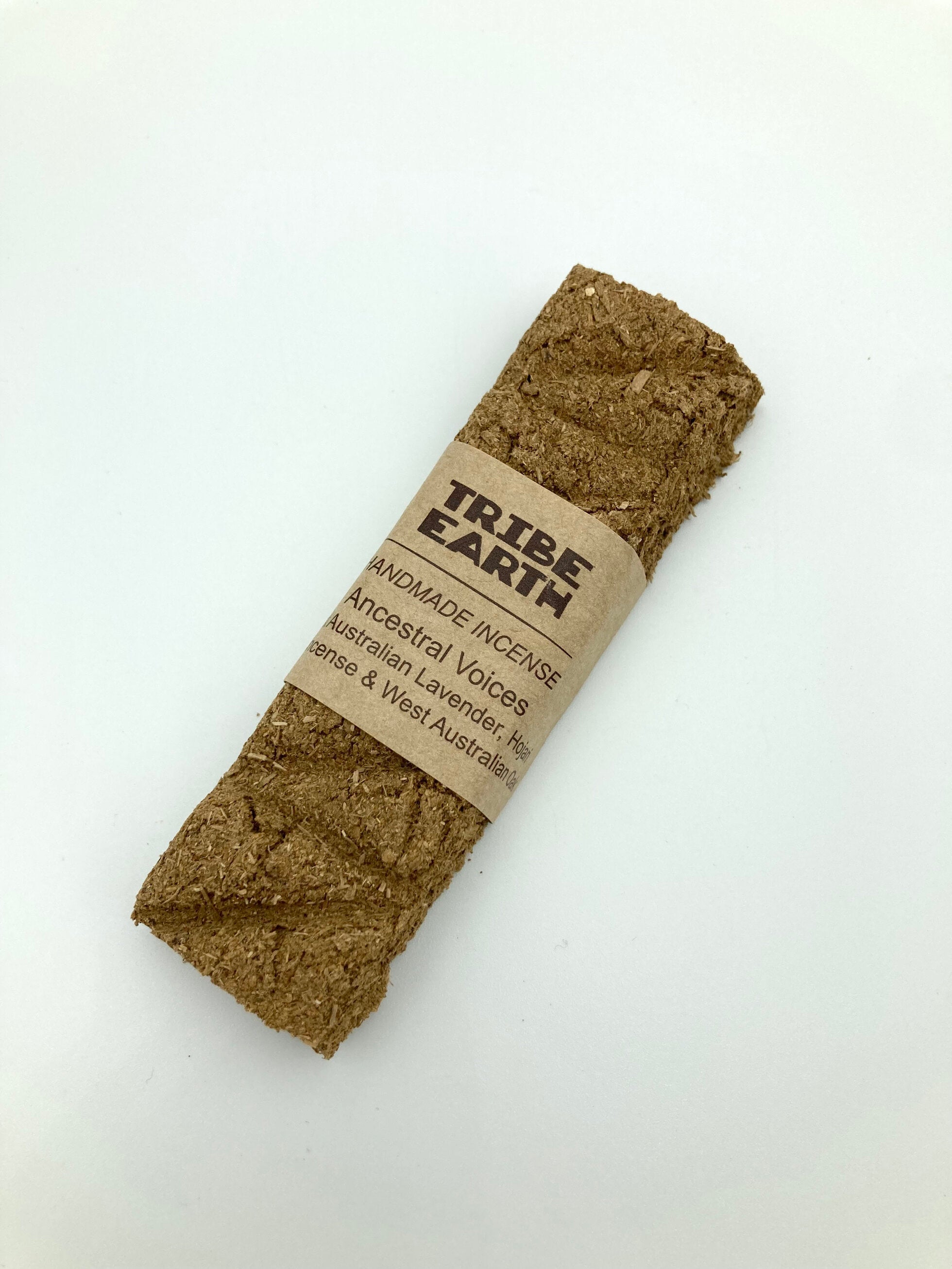 Tribe Earth ANCESTRAL VOICE Australian Oak, Lavender and Frankincense Incense Plank