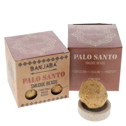 Banjara Smudge Beads PALO SANTO