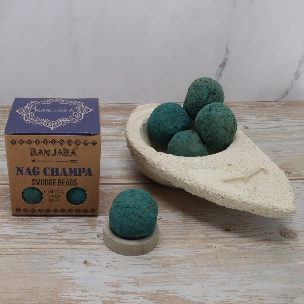 Banjara Smudge Beads NAG CHAMPA