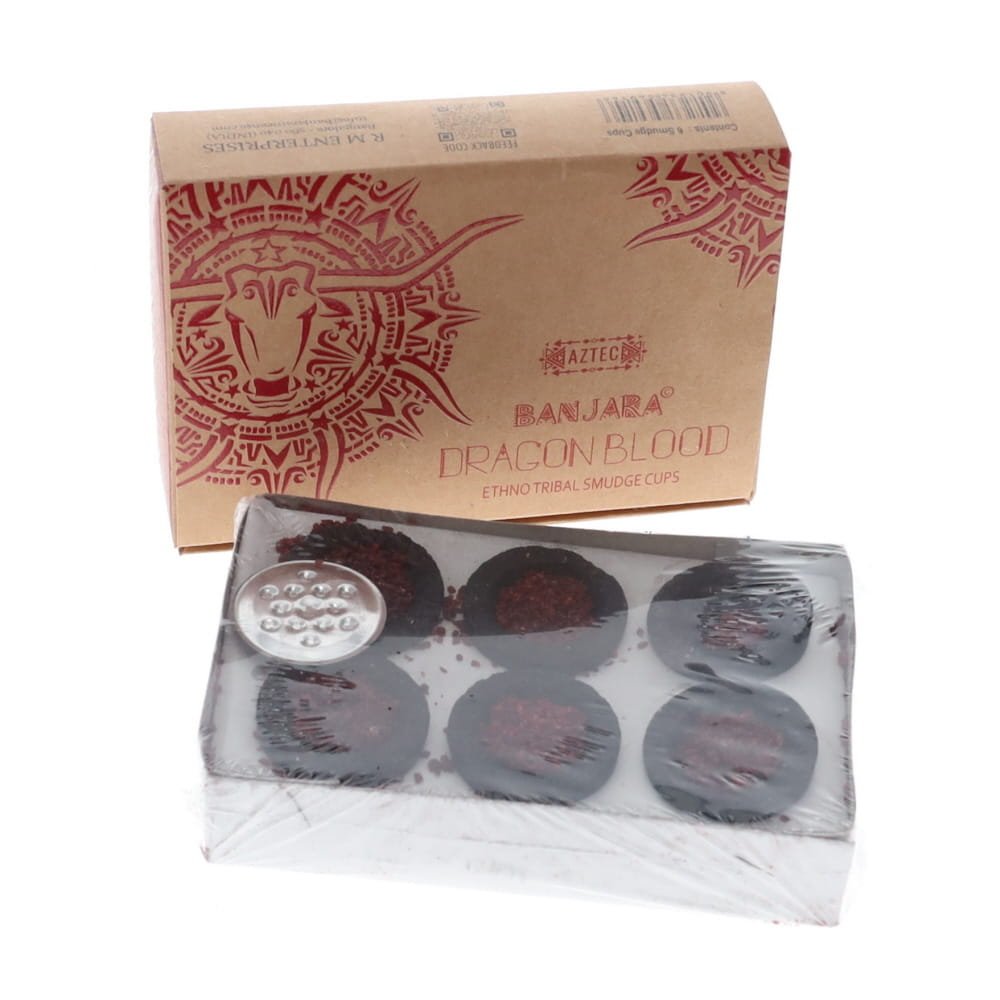 Banjara Resin Smudge Cups DRAGONS BLOOD