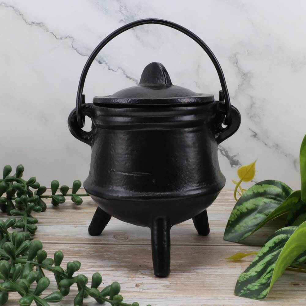 CAULDRON SMALL Cast Iron Plain 9cm x 111cm