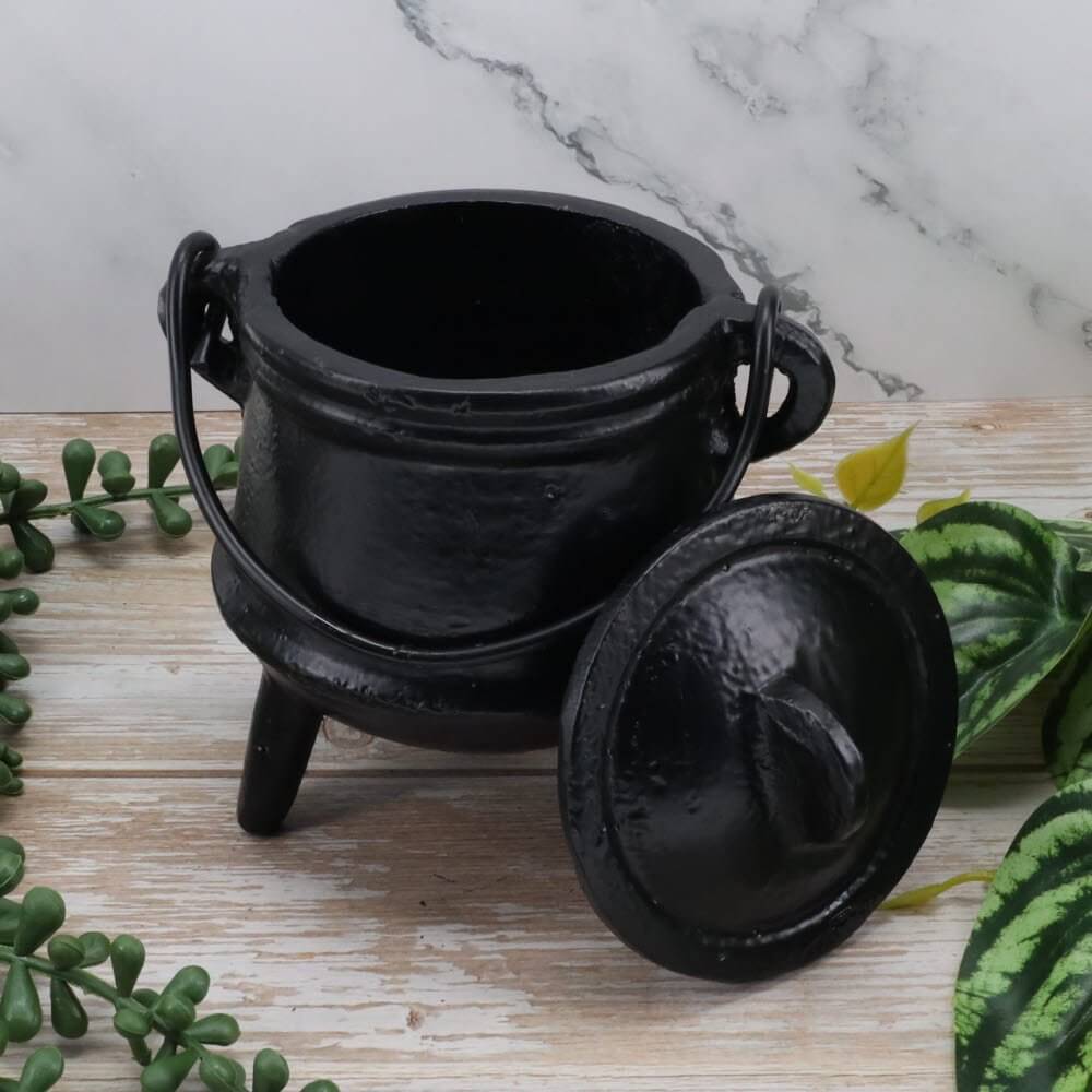 CAULDRON SMALL Cast Iron Plain 9cm x 11cm