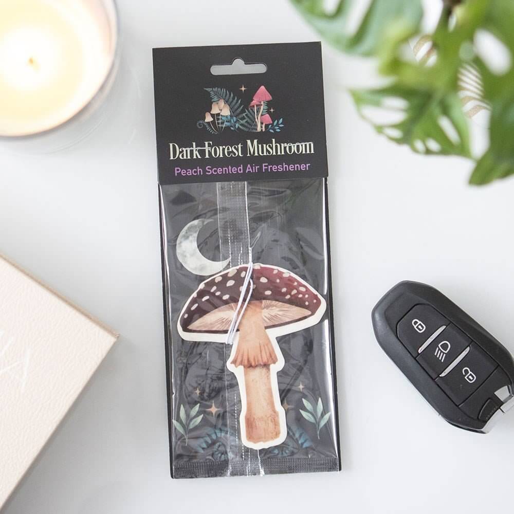 Forest Mushroom PEACH Scented Air Freshener