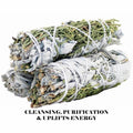 White & Juniper Sage Smudge stick 10cm