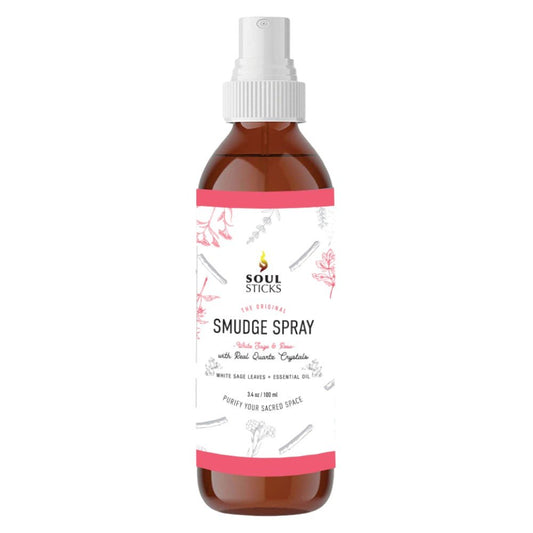 Soul Sticks SMUDGE SPRAY White Sage & Rose 100mL