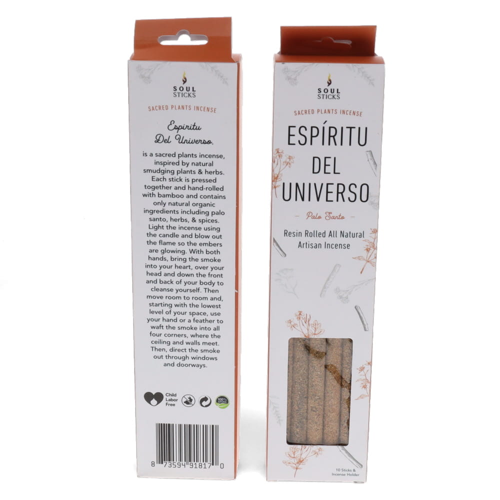 Soul Sticks Natural Resin Incense PALO SANTO