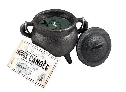 Cauldron Smudge Candle EUCALYPTUS