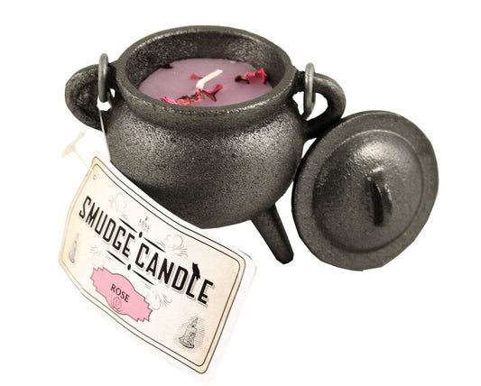 Cauldron Smudge Candle ROSE