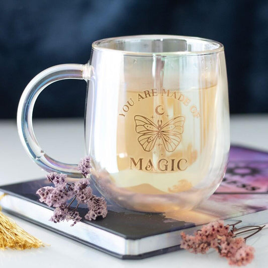 You are Made of Magic Double Walled Glass Mug