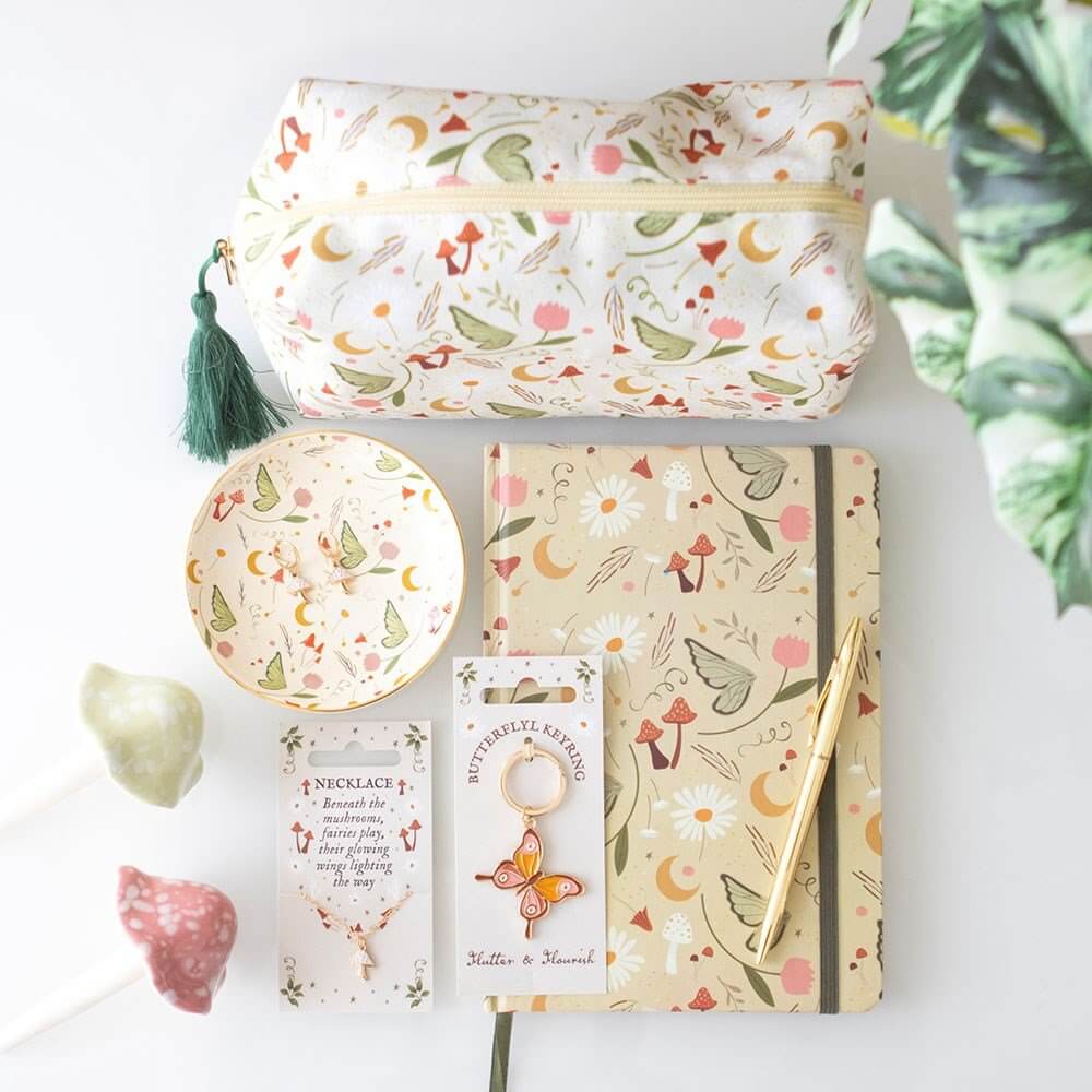 Fairy Folklore Print Trinket Dish