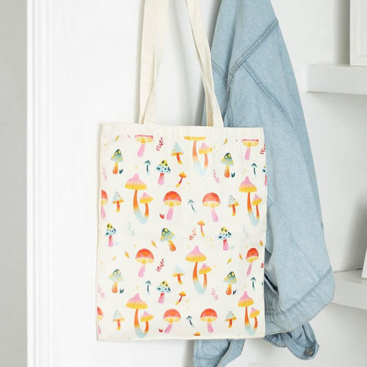 Funky Fungi Polycotton Tote Bag