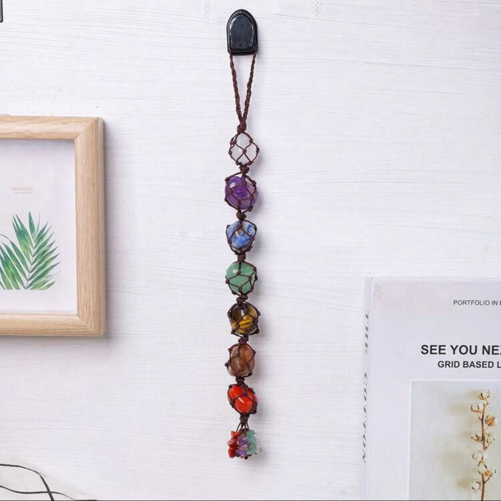 Healing Chakra Stone Pendant Hanger